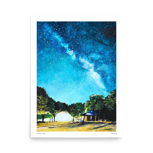 Camp After Dark 18x24